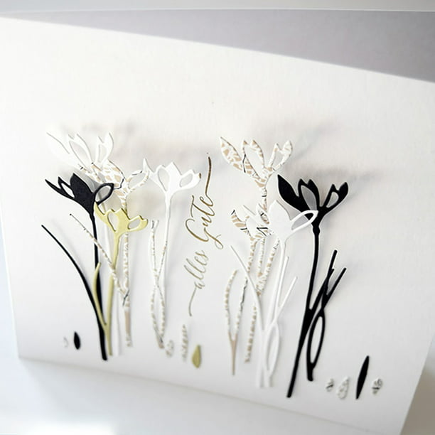 Flower Metal Cutting Dies Stencil Scrapbooking Album Paper Decor Craft-Embossing 